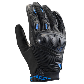 Guantes moto Ixon Rise Air 2 Negro Azul
