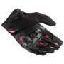 Guantes moto Ixon Rise Air 2 Negro Rojo