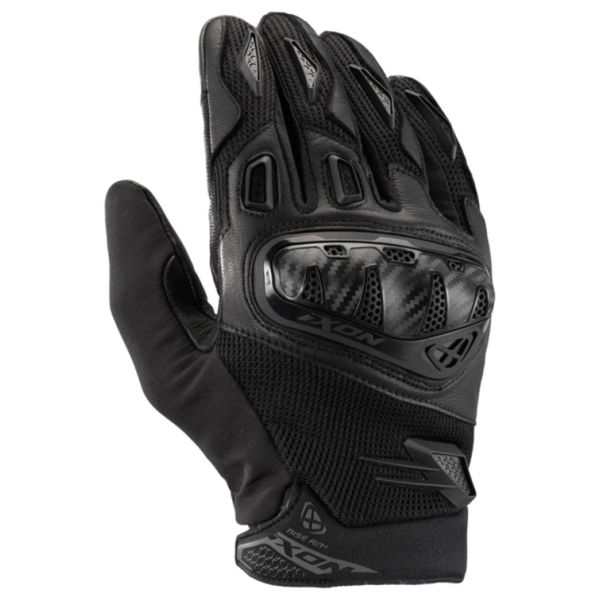 Guantes moto Ixon Rise Air 2 Negro