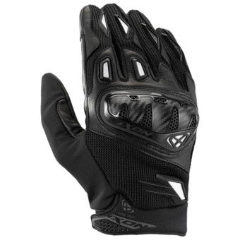 Guantes moto Ixon Rise Air 2 Negro Blanco Guantes moto Ixon Rise Air 2 Negro Blanco