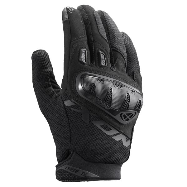Guantes moto Ixon Rise TX Negro
