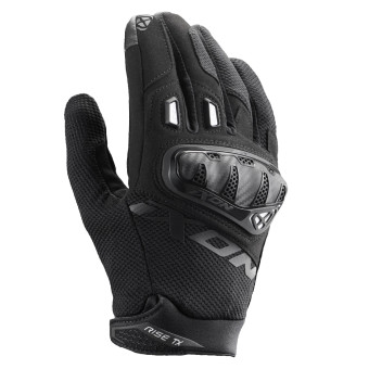 Guantes moto Ixon Rise TX Negro Blanco