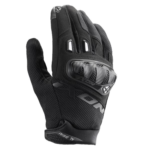 Guantes moto Ixon Rise TX Negro Blanco