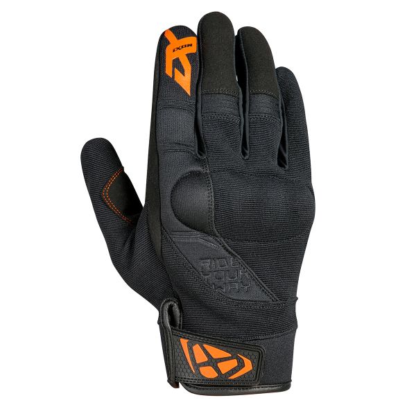Guantes moto Ixon Rs Delta Black Orange Guantes moto Ixon Rs Delta Black Orange