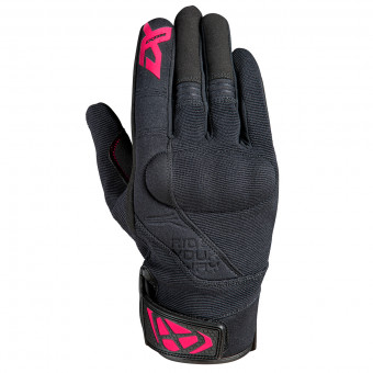 Guantes moto Ixon Rs Delta Lady Black Fushia Guantes moto Ixon Rs Delta Lady Black Fushia