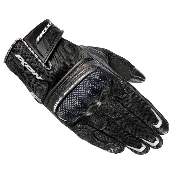 Guantes moto Ixon RS Rise Air Lady Black Silver