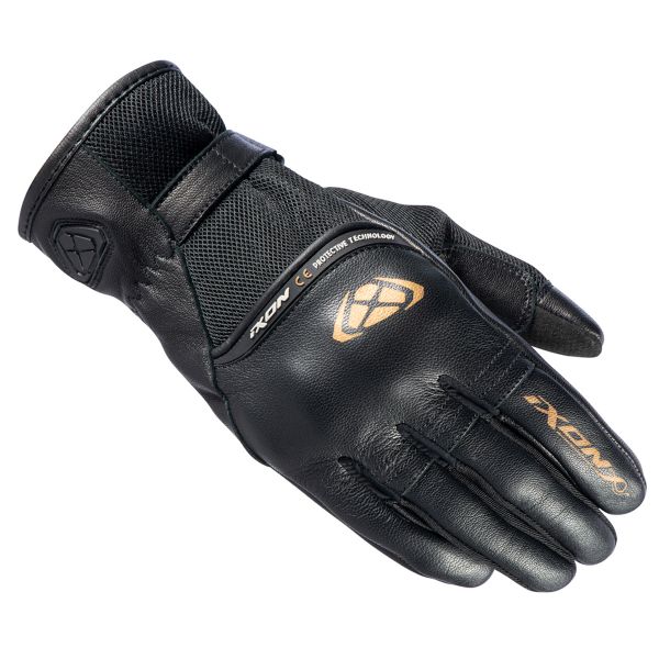 Guantes moto Ixon RS Shine 2 Black Gold