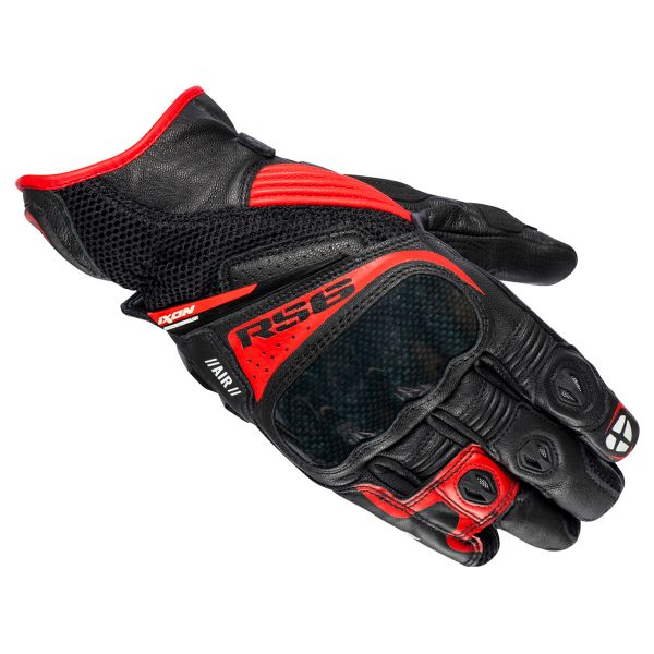 Guantes moto Ixon RS6 Air Black Red Guantes moto Ixon RS6 Air Black Red