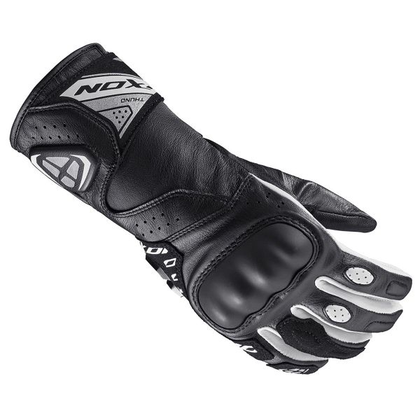 Guantes moto Ixon Thund L Black White Guantes moto Ixon Thund L Black White