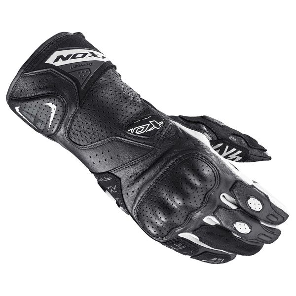 Guantes moto Ixon Thunder Air Black White Guantes moto Ixon Thunder Air Black White