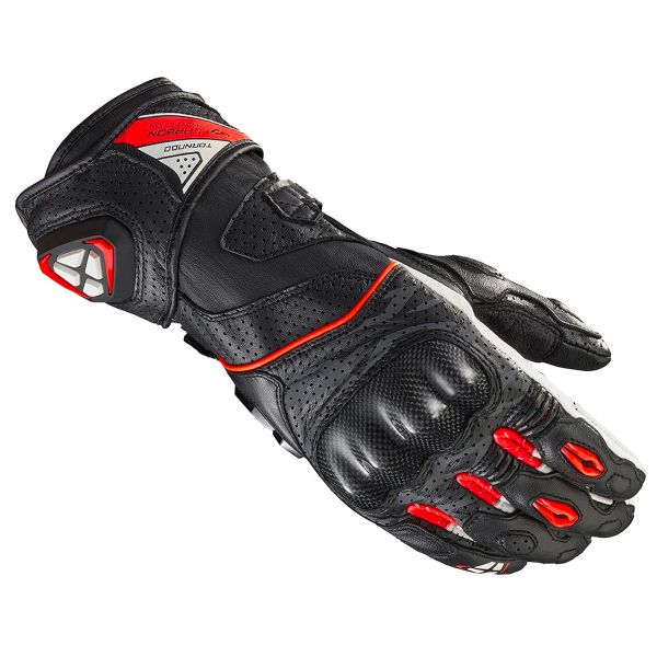 Guantes moto Ixon Tornado Air Black White Red Guantes moto Ixon Tornado Air Black White Red