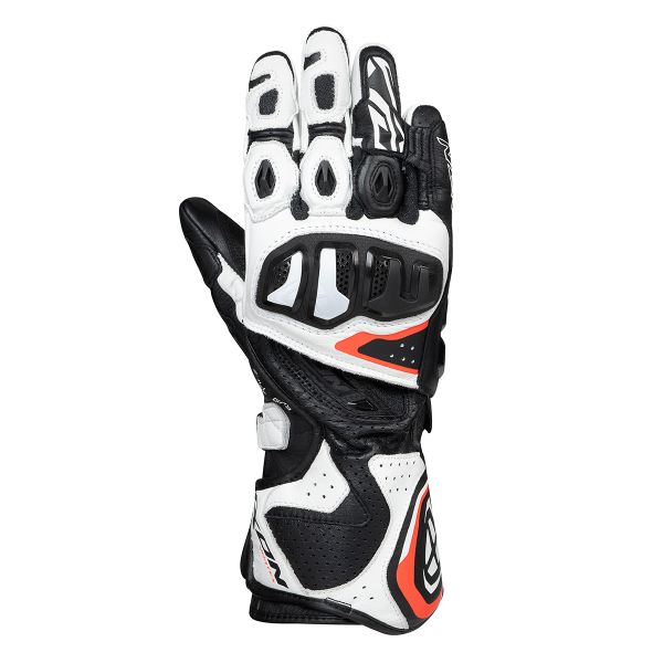Guantes moto Ixon Vortex GL Black White Guantes moto Ixon Vortex GL Black White