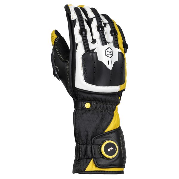 Guantes moto Knox Handroid MK5 Black Yellow