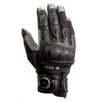 Guantes moto Knox Orsa OR3 Textile MK3 Black