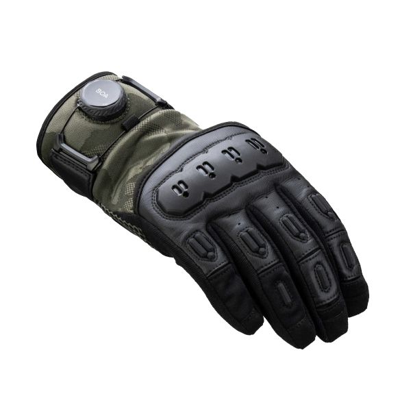 Guantes moto Knox Orsa Textil OR4 Verde salvia