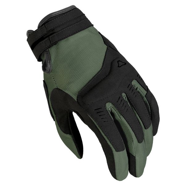 Guantes moto Macna Darko Green Black Guantes moto Macna Darko Green Black