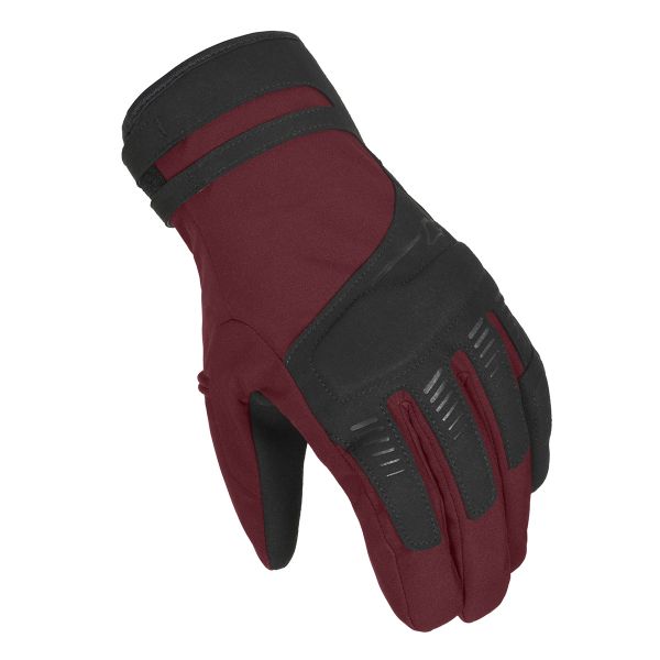 Guantes moto Macna Dim RTX Lady Burgundy Guantes moto Macna Dim RTX Lady Burgundy