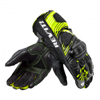 Guantes moto REV'IT Apex Neon Yellow Black Gloves