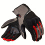Guantes moto REV'IT Cavern Grey Red