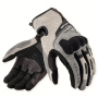 Guantes moto REV'IT Cavern Light Grey Black