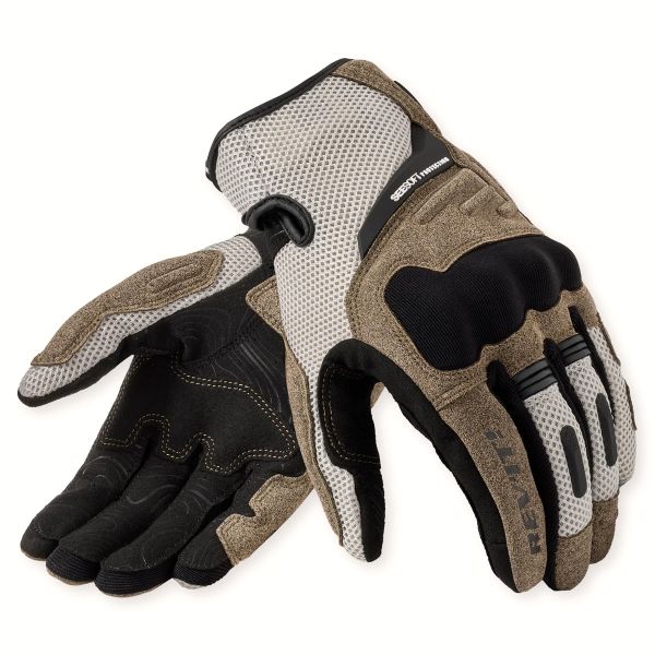 Guantes moto REV'IT Cavern Sand Black