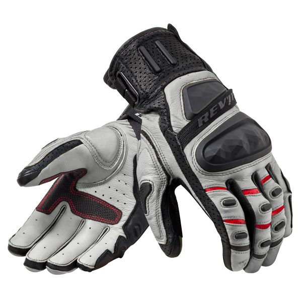 Guantes moto REV'IT Cayenne 2 Black Silver Guantes moto REV'IT Cayenne 2 Black Silver