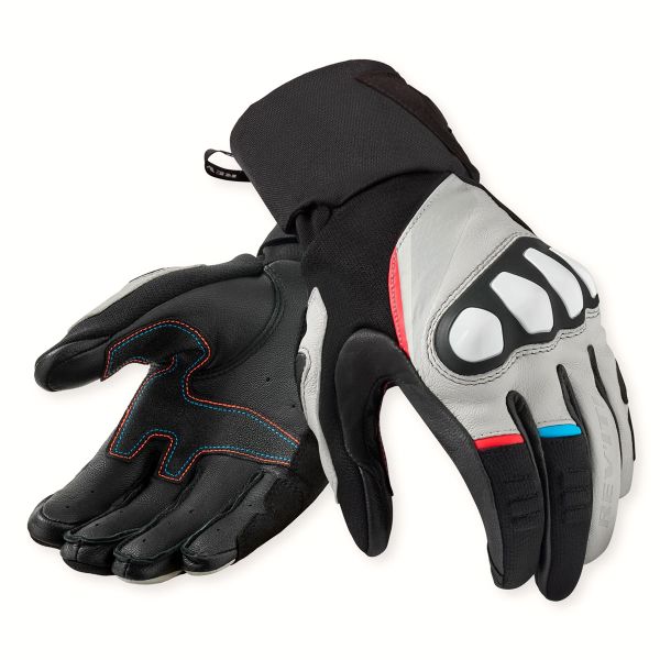 Guantes moto REV'IT Combustion Black Light Grey