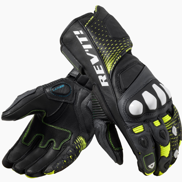 Guantes moto REV'IT Control Black Neon Yellow