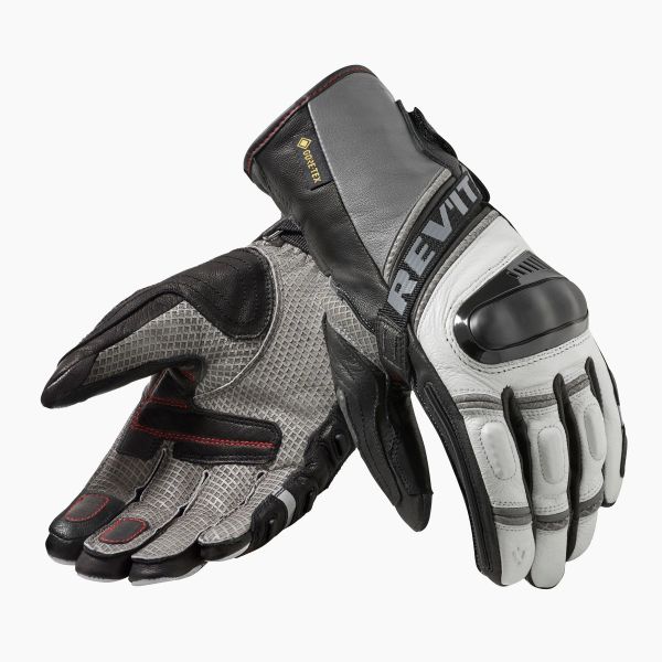 Guantes moto REV'IT Dominator 3 GTX Gris Claro Guantes moto REV'IT Dominator 3 GTX Gris Claro