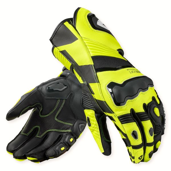 Guantes moto REV'IT Jerez 4 Neon Yellow Black