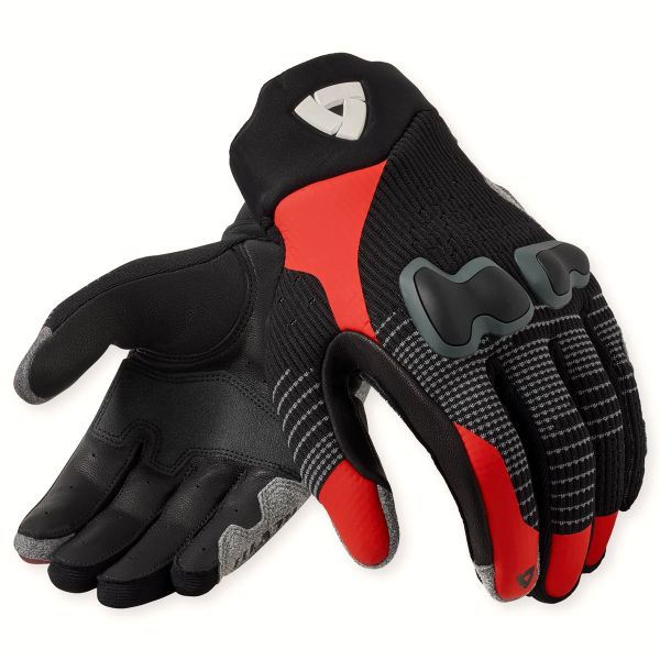 Guantes moto REV'IT Kinetic 2 Black Red