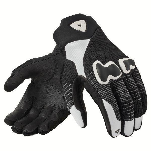 Guantes moto REV'IT Kinetic 2 Black White