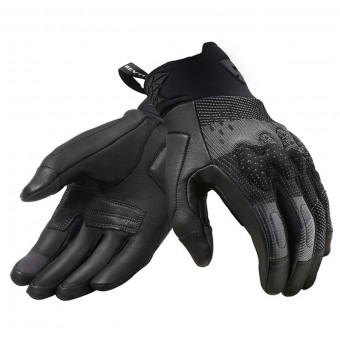 Guantes moto REV'IT Kinetic Negro Antracita Guantes moto REV'IT Kinetic Negro Antracita