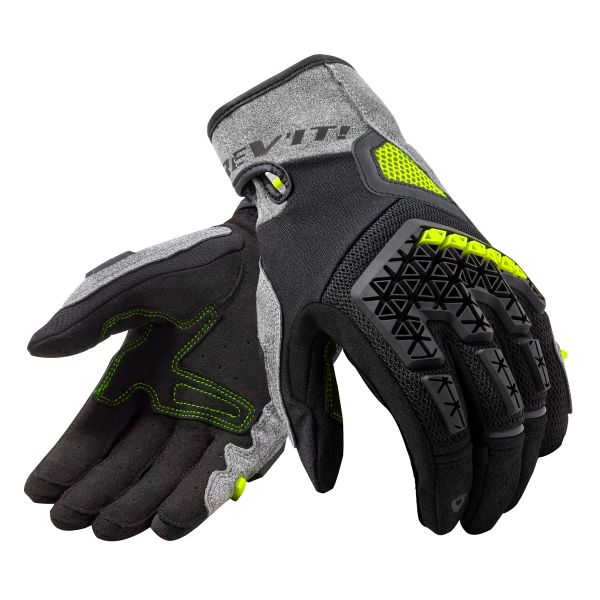 Guantes moto REV'IT Mangrove Silver Black Guantes moto REV'IT Mangrove Silver Black