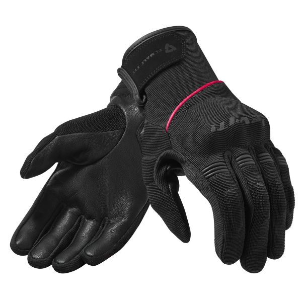 Guantes moto REV'IT Mosca Ladies Negro Rosa