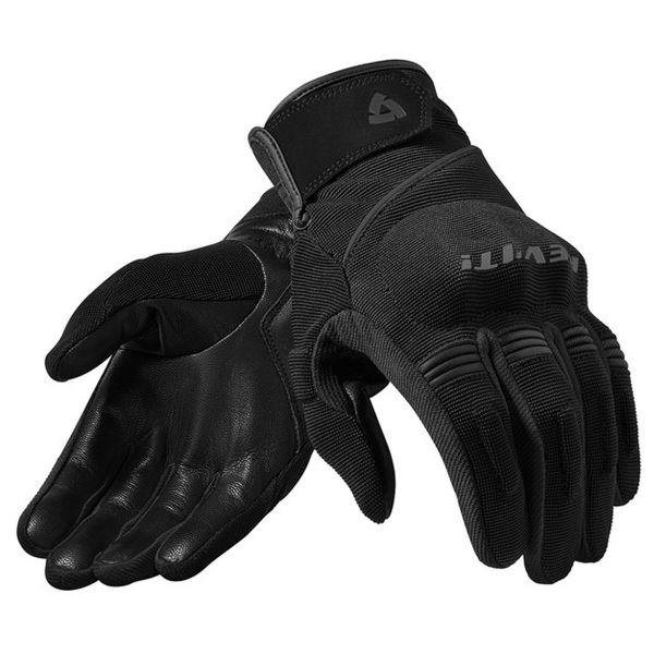Guantes moto REV'IT Mosca Negro Guantes moto REV'IT Mosca Negro