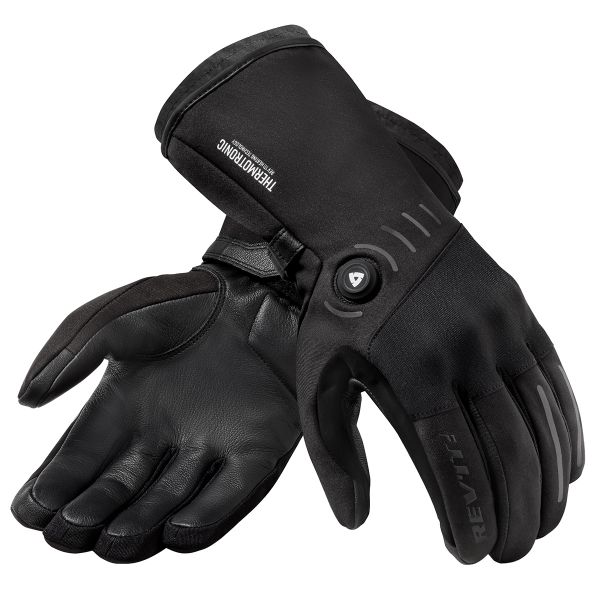 Guantes moto REV'IT Progress H2O Calefactables Black Guantes moto REV'IT Progress H2O Calefactables Black