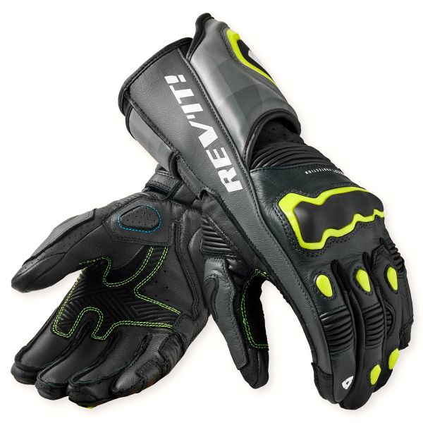 Guantes moto REV'IT Quantum 3 Grey Neon Yellow