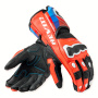 Guantes moto REV'IT Quantum 3 Neon Red Blue