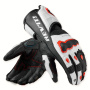 Guantes moto REV'IT Quantum 3 White Neon Red