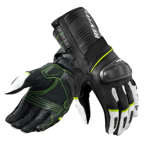 Guantes moto REV'IT RSR 4 Black Neon Yellow