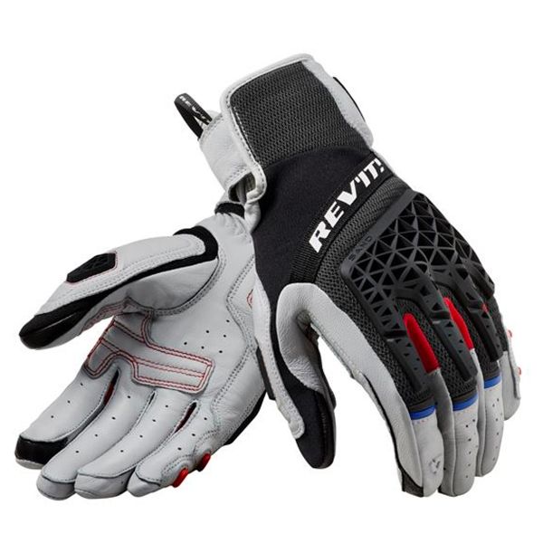 Guantes moto REV'IT Sand 4 Ladies Gris Claro Negro