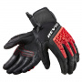 Guantes moto REV'IT Sand 4 Negro Rojo