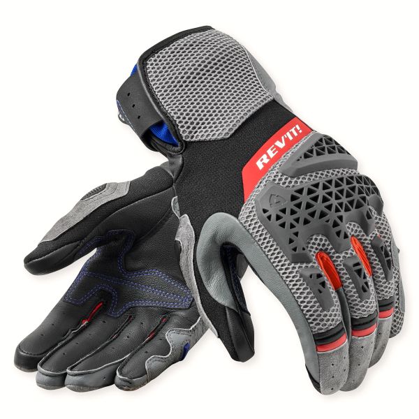 Guantes moto REV'IT Sand 5 Ladies Grey Red