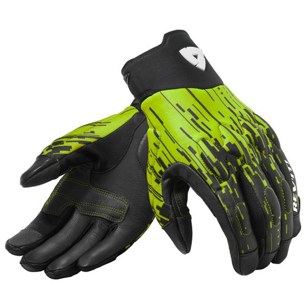 Guantes moto REV'IT Spectrum Negro Amarillo Neon Guantes moto REV'IT Spectrum Negro Amarillo Neon