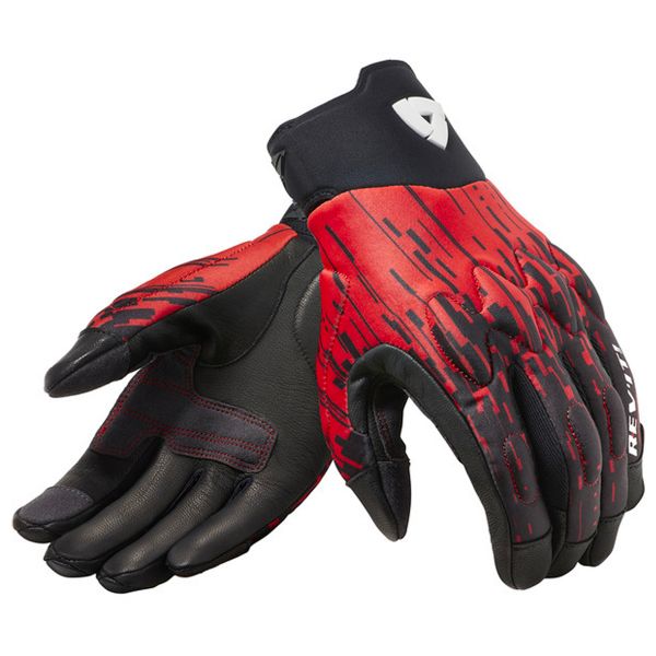 Guantes moto REV'IT Spectrum Negro Neon Rojo Guantes moto REV'IT Spectrum Negro Neon Rojo
