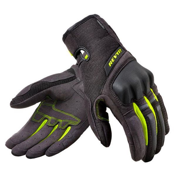 Guantes moto REV'IT Volcano Ladies Negro Amarillo Neon