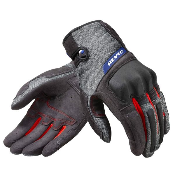 Guantes moto REV'IT Volcano Negro Gris