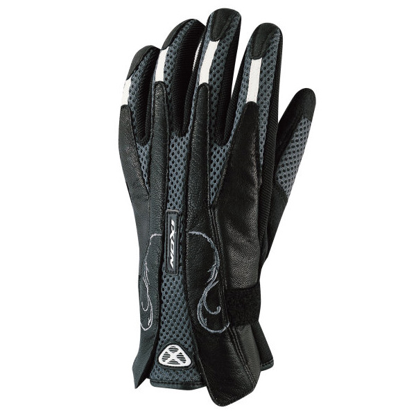 Guantes moto Ixon RS Gloss Negro Gris