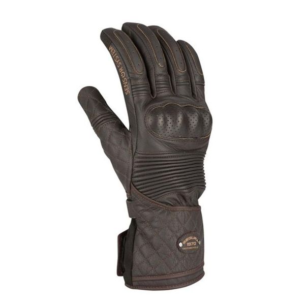 Guantes moto Segura Gonzales Brown